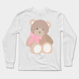 coquette teddy bear Long Sleeve T-Shirt